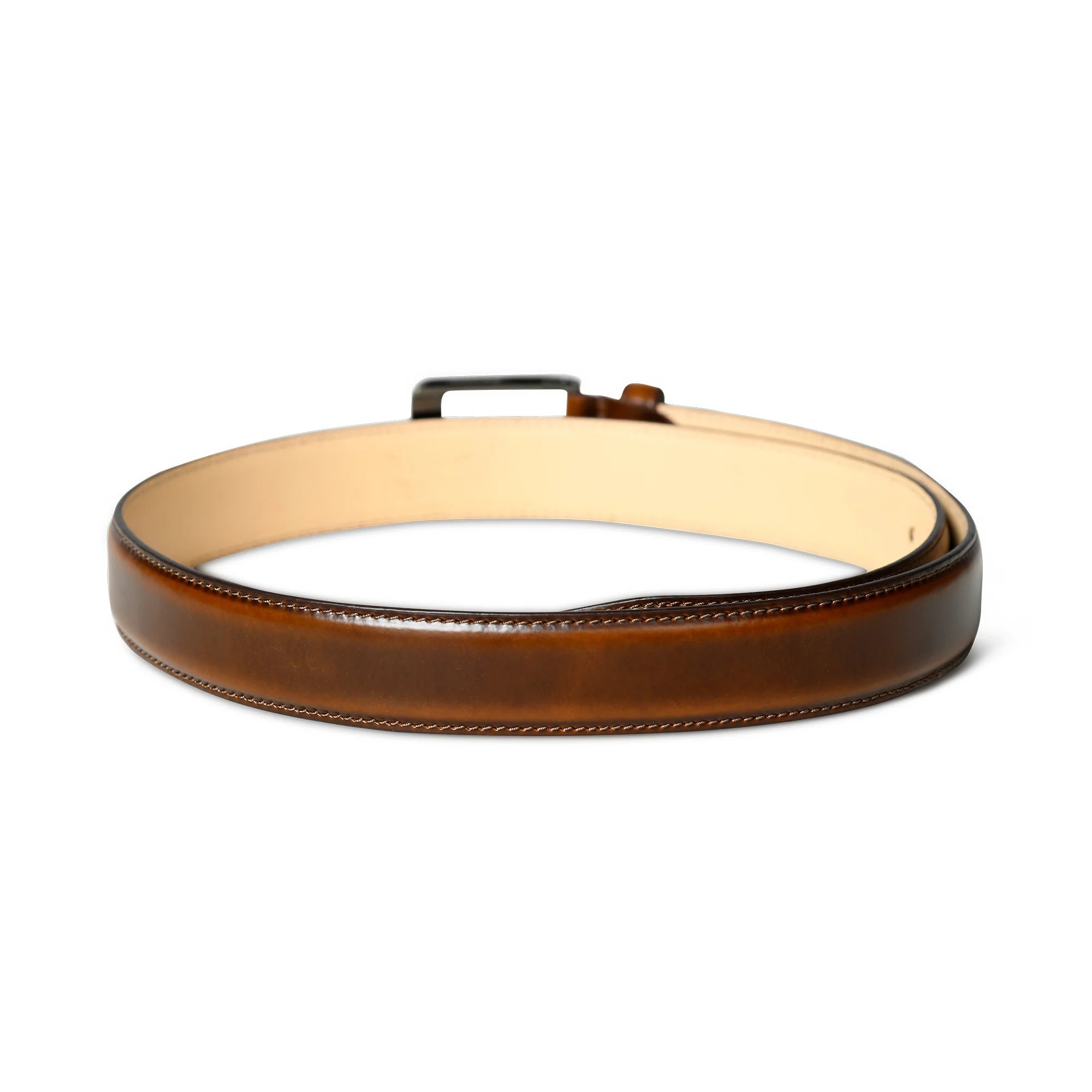 Leather light brown belt