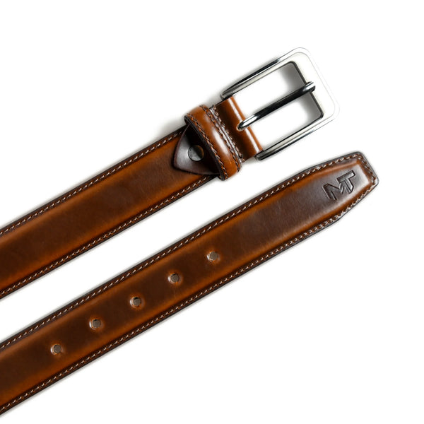 Leather light brown belt