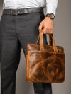 Captain leather bag