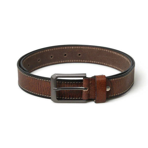 Leather belt