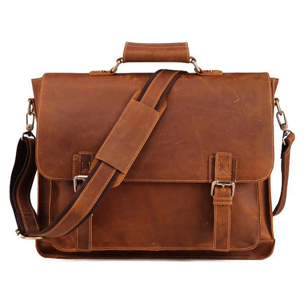 Buffalo leather bag