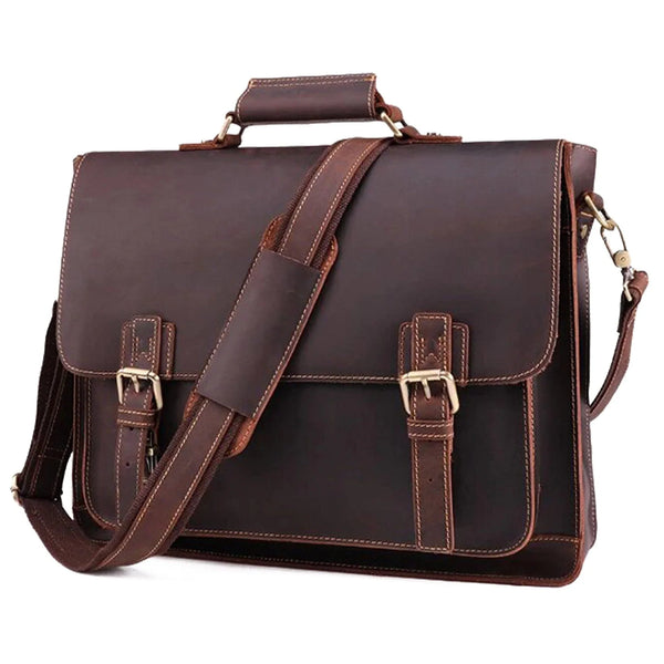 Buffalo leather bag